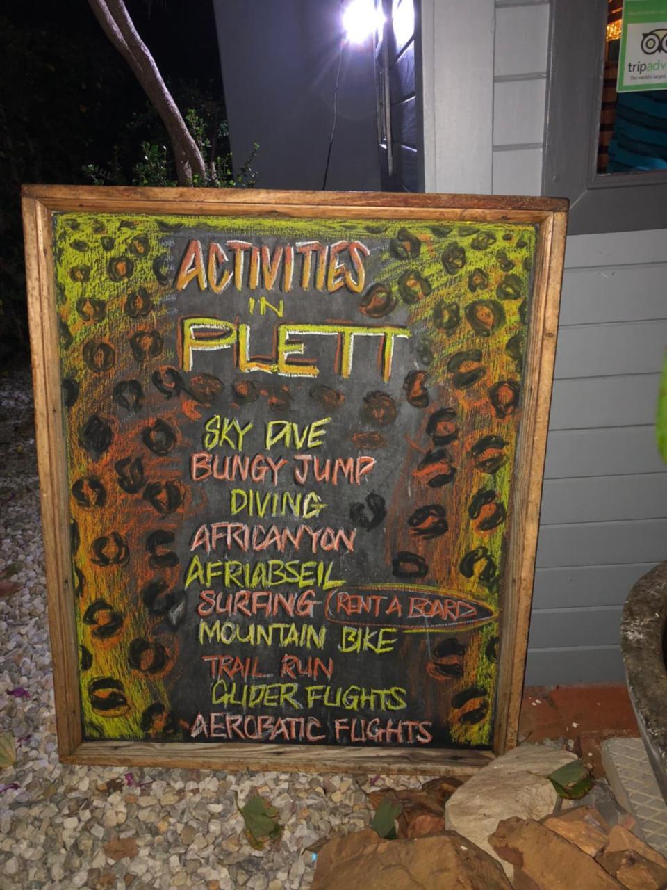 Albergo For Backpackers Plettenberg Bay Exterior foto